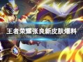 王者皮肤爆料最新上线,最新皮肤爆料，神秘英雄即将登场！